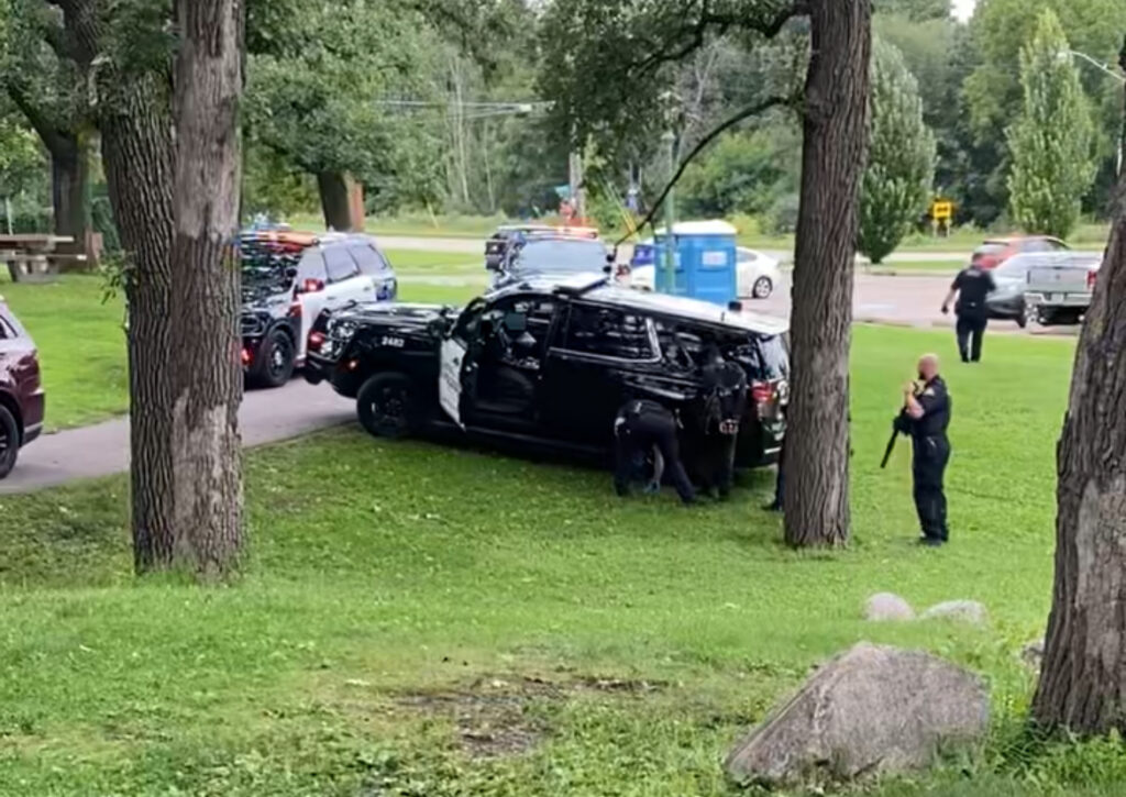 Arrest at Newell Park