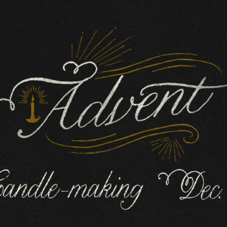 advent candle-making