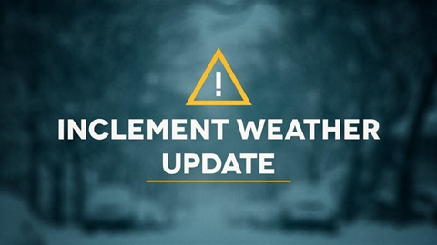 inclement weather update
